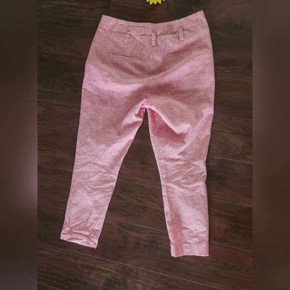 Linen New York Company Pink Pants 👌 - Picture 3 of 11